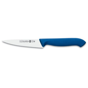 Cuchillo Filetear Flexible Mango Antibacteriano Azul